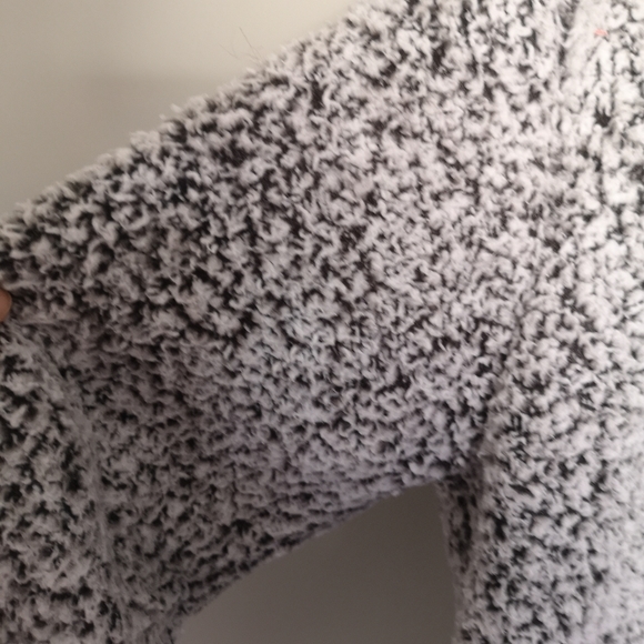 PINK by Victoria's Secret Teddy Bear Sherpa Style Pull Over Sweater Hood… - Picture 10 of 15